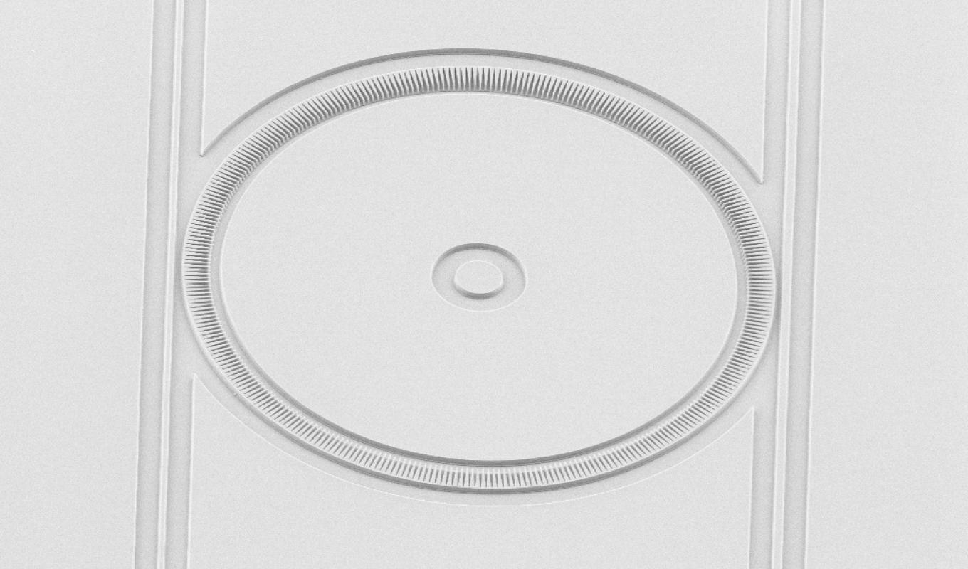 Hero image for high-performance optical microcavity platform