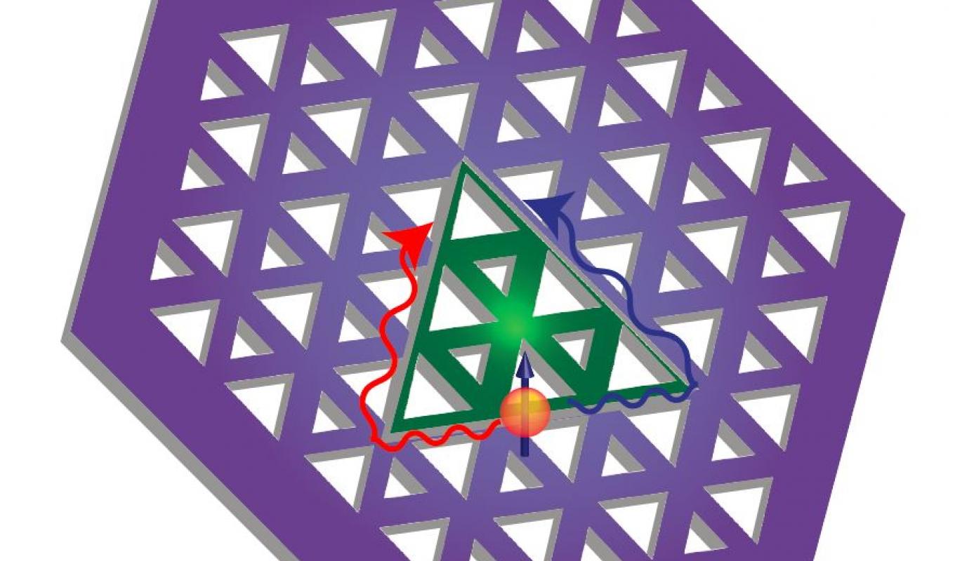 Photo of topological resonator