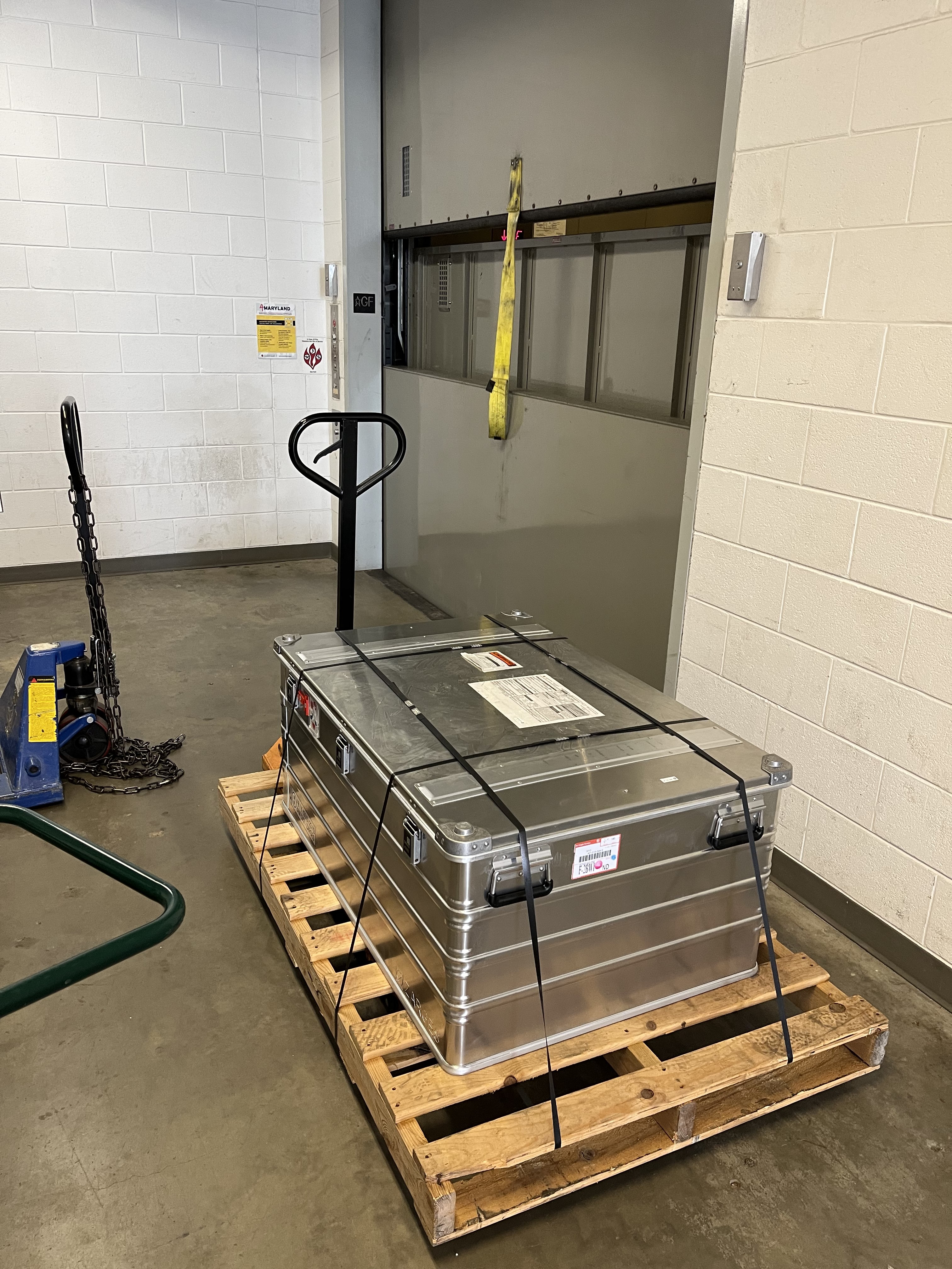 Equipment delivery